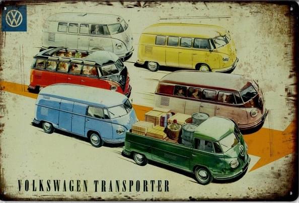 VW Transporter - Old-Signs.co.uk